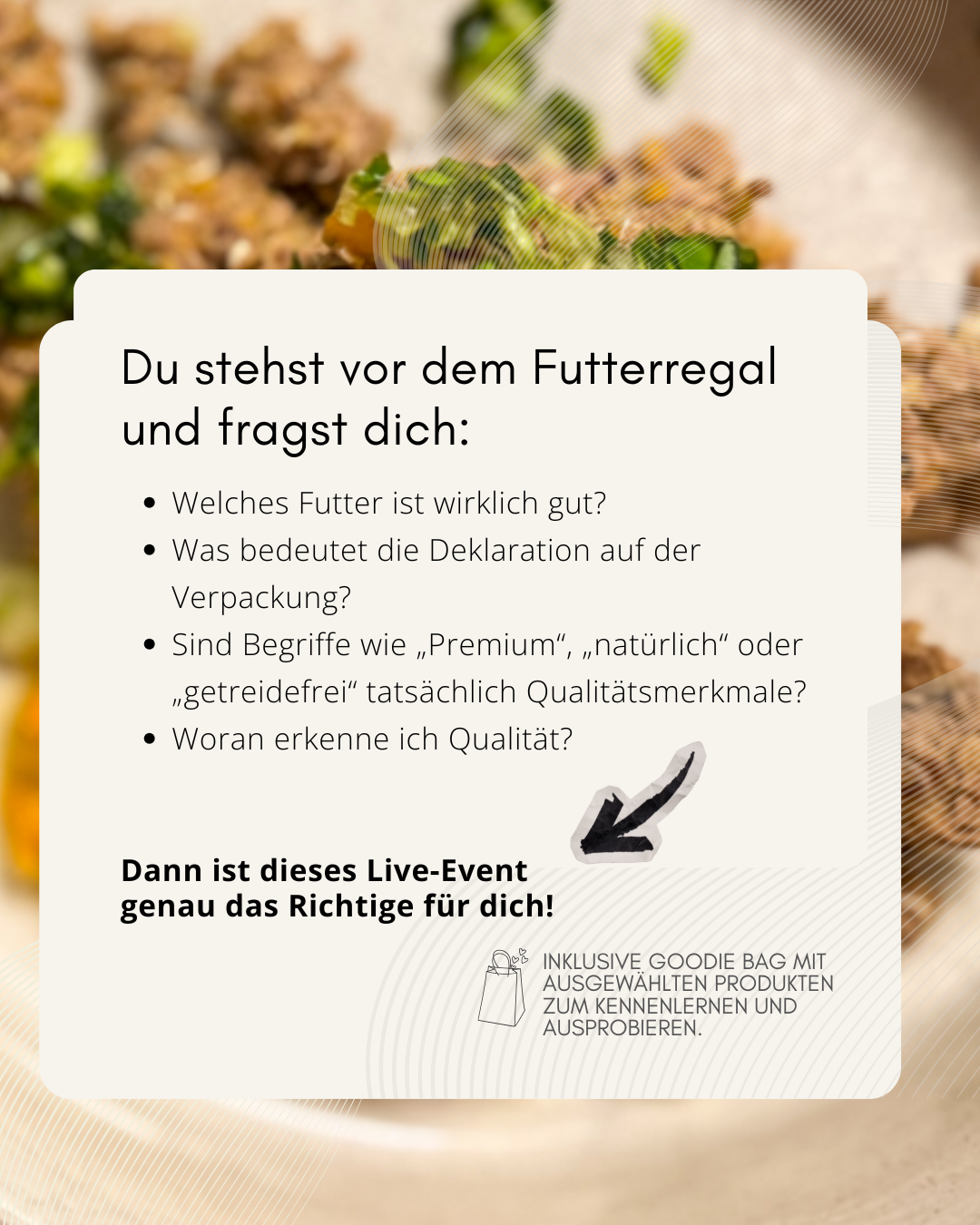 Hundefutter entschlüsseln – Das Live-Event in Esslingen – Bild 2